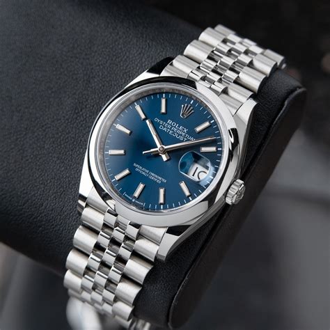 rolex datejust 36mm blu|rolex datejust 36 price.